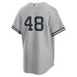 NY Yankees RIZZO #48  Nike Gray Road ReplicaJERSEY Player  NUMBERS ONLY - Image 2