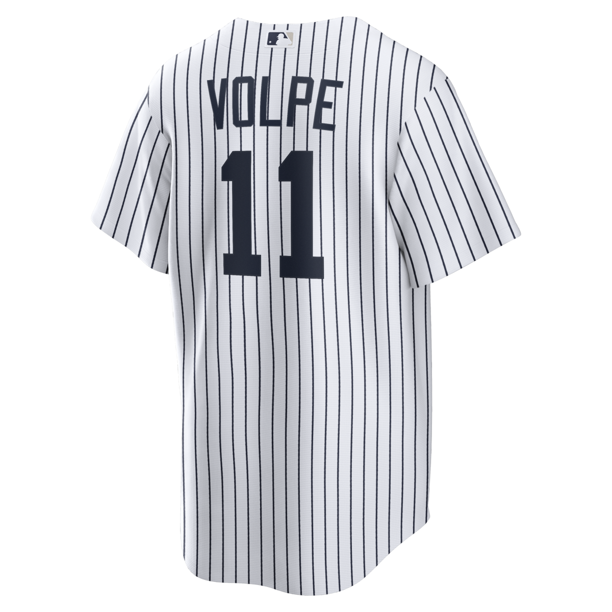 NY YANKEES NIKE VOLPE # 11 WHITE HOME REPLICA JERSEY NAME & NUMBERS - Image 3