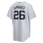 NY Yankees  Nike LEMAHIEU # 26  White Home Replica JERSEY Player Name & NUMBERS - Image 2