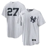 NY Yankees  NIKE STANTON  # 27  White Home Replica JERSEY  NUMBERS ONLY
