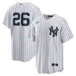 NY Yankees  Nike LEMAHIEU # 26 WHITE HOME  Replica JERSEY  NUMBERS ONLY