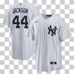 NY YANKEES JACKSON #44 NIKE WHITE HOME REPLICA JERSEY