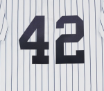 NY YANKEES M Rivera  # 42 NIKE WHITE HOME REPLICA NUMBERS JERSEY