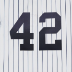 NY YANKEES M Rivera  # 42 NIKE WHITE HOME REPLICA NUMBERS JERSEY