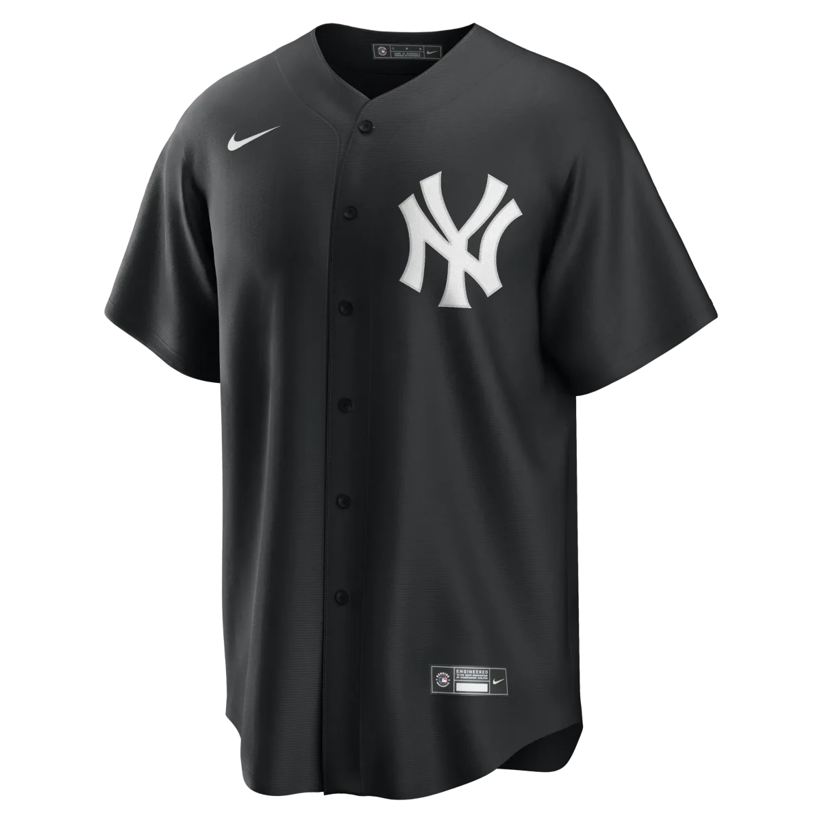 NY YANKEES A Volpe #11 NIKE BLACK REPLICA PLAYER NAME JERSEY - Image 3