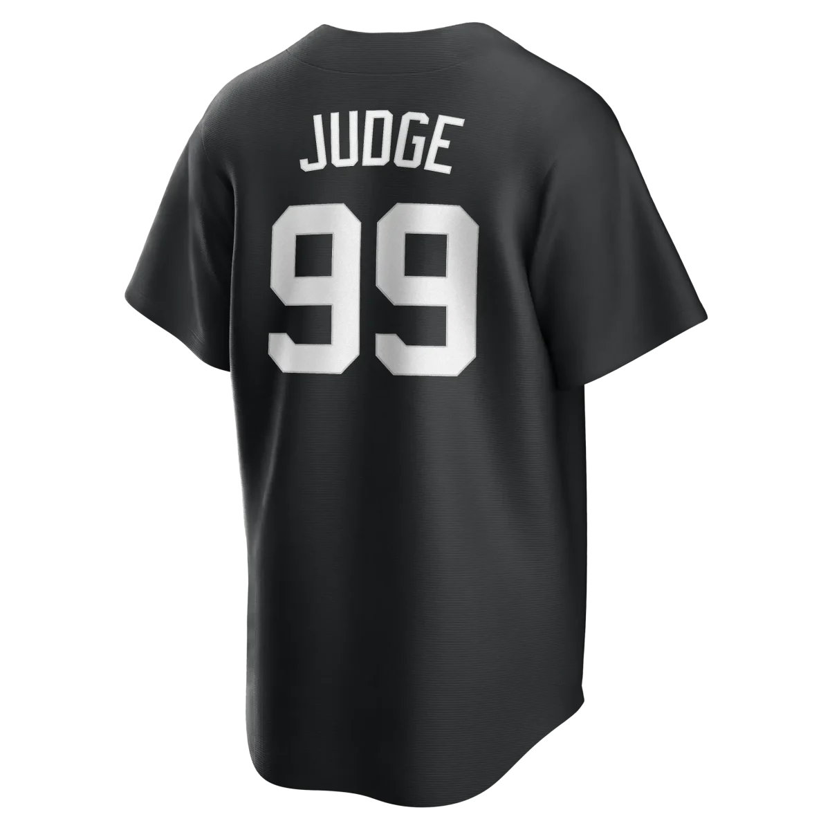 NY YANKEES A JUDGE# 99 NIKE BLACK REPLICA PLAYER NAME JERSEY - Image 2