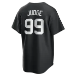 NY YANKEES A JUDGE# 99 NIKE BLACK REPLICA PLAYER NAME JERSEY - Image 2