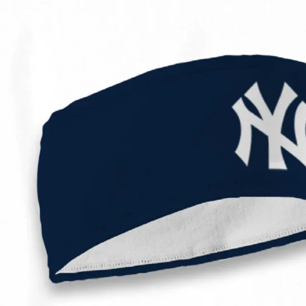 NY YANKEES  FLEECE HEADBAND: CAP LOGO
