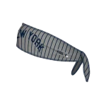 NY YANKEES REVERSIBLE TIEBACK COOLING HEADBAND: COOP LOGO / COOP WORDMARK - Image 4