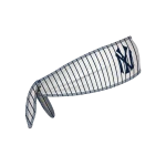 NY YANKEES REVERSIBLE TIEBACK COOLING HEADBAND: COOP LOGO / COOP WORDMARK