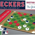 NY Yankees Checkers Board Game Red Sox  VS YANKEES