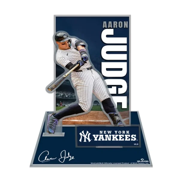 NY YANKEES ARYLIC STAND UP SET AARON JUDGE