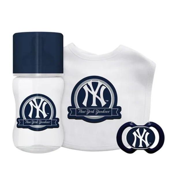 New York Yankees  Baby Fanatic 3 Piece Gift Set