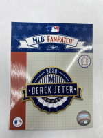 NY YANKES Derek Jeter MLB Hall of Fame Patch 4'' X 3''