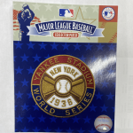 New York Yankees 1936 World Series Championship Patch  3 3/8'' A ROUND