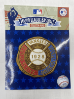 NY Yankees 1928 World Series Championship Patch 3 /12 ROUND