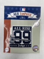 NY YANKEES Aaron Judge "All Rise" FanPatch   3 1/2'' X 3 1.4