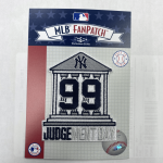 NY YANKEES Aaron Judge #99 "Courthouse" FanPatch 3 3/8'' X 3 3/4 ''