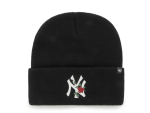 NEW YORK YANKEES BLACK THORN 47 CUFF KNIT