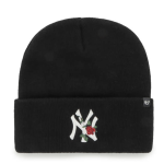 NEW YORK YANKEES BLACK THORN 47 CUFF KNIT