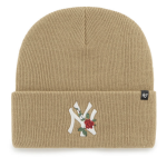 NEW YORK YANKEES KHAKI THORN 47 CUFF KNIT