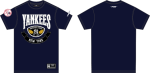 NY YANKEES BORN FOR SPORT M SJ TEE NAVY - Image 7