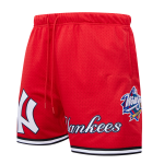 NY YANKEES MEN'S MESH RED SHORT MESH  FROM PRO STANDARS - Image 2