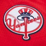NY YANKEES MEN'S MESH RED SHORT MESH  FROM PRO STANDARS - Image 3