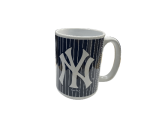NY YANKEES  12 OZ COFFEE MUG NAVY ,PINK AND WHITE - Image 4