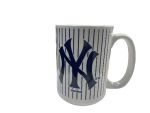 NY YANKEES  12 OZ COFFEE MUG NAVY ,PINK AND WHITE - Image 2