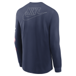 NY Yankees 1927-Men's Nike Cooperstown Knockout Longsleeve Cotton Tee - Image 4