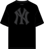 NY YANKEES BLACKOUT M CJ DROP SHOULDER TEE - Image 5