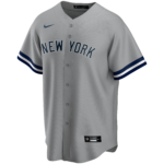 NY Yankees Gray Cole Nike Official Replica Jersey - Image 4