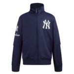 NY YANKEES BOYS TRACK JACKET CLASSIC CHENILLE