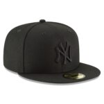 NY YANKEES BLACKED AUTHENTIC COLLECTION 59FIFTY FITTED
