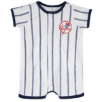 NEW YORK YANKEES POWER HITTER SS COVERALL INFANT