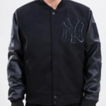 New York Yankees Triple Black Varsity Jacket