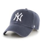 NEW YORK YANKEES YOUTH VINTAGE NAVY 47 CLEAN UP