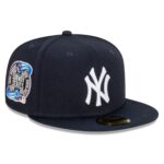 NY YANKEES NAVY 2000 SUBWAY SERIES PATCH ( On the RIGHT Side) AUTHENTIC COLLECTION 59FIFTY FITTED GRAY BRIM