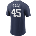 NY YANKEES TODDLER COLE # 45 HOME N&N SS TEE S/S SPORTSWEAR TOP
