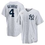 NY YANKEES NIKE REPLICA JERASY PLAYER NAME & NUMBERS L GEHRIG #4