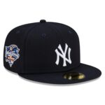 NY YANKEES NAVY 2000 PATCH ( On the RIGHT Side) AUTHENTIC COLLECTION 59FIFTY FITTED GRAY BRIM