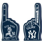 NY YANKEE BLUE FOAM FINGER